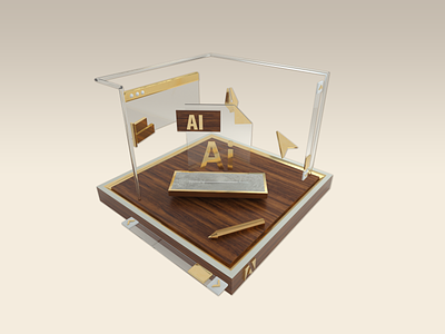 Adobe Illustrator 3d adobe branding graphic design