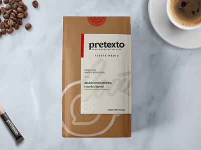 Pretexto Brand branding design logo packaging