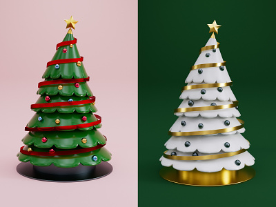 Secret Santa is coming! 3d design tree xmas