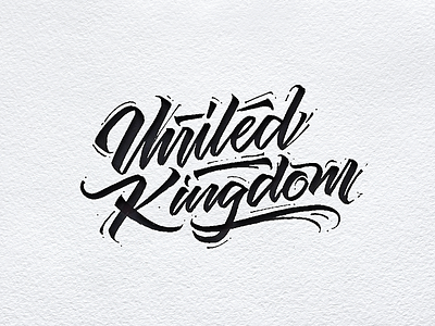 United Kingdom calligraphy lettering type uk