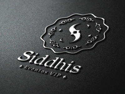 Siddhis - Eventos VIP brand chakra delux elegant hindu logo luxury siddhis