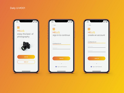 Daily UI #001 - Sign Up