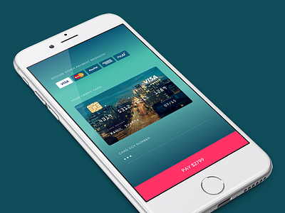 Day#002: Credit Card Checkout app checkout credit card dailyui day2 ios