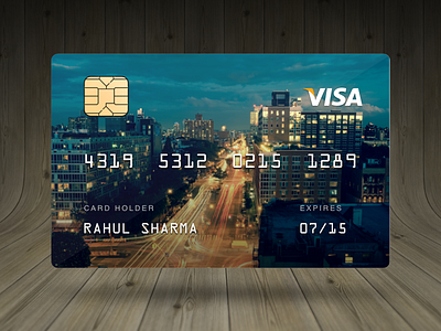 Day#002: Credit Card app credit card dailyui day2 ios visa