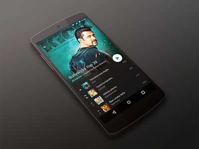 Music App - Material design