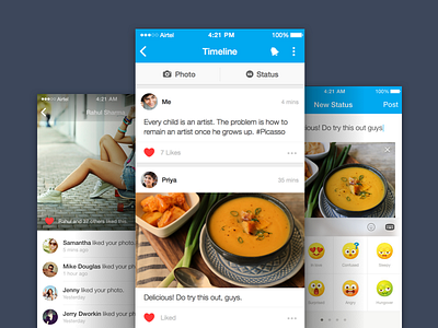 Timeline: Hike Messenger