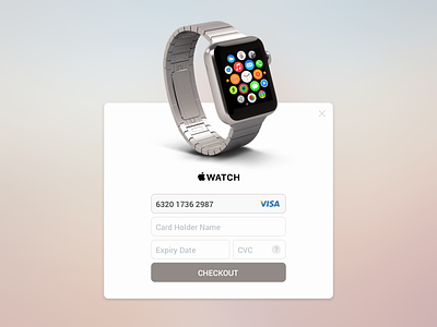 iWatch Payment Card