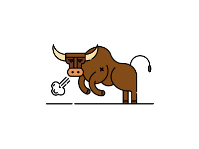 Bull Illustration angry bull mean toro