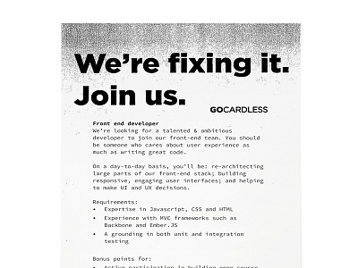 Jobs flyer (back)