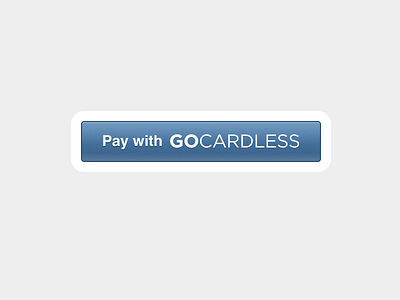 Pay with GoCardless button checkout pay submit