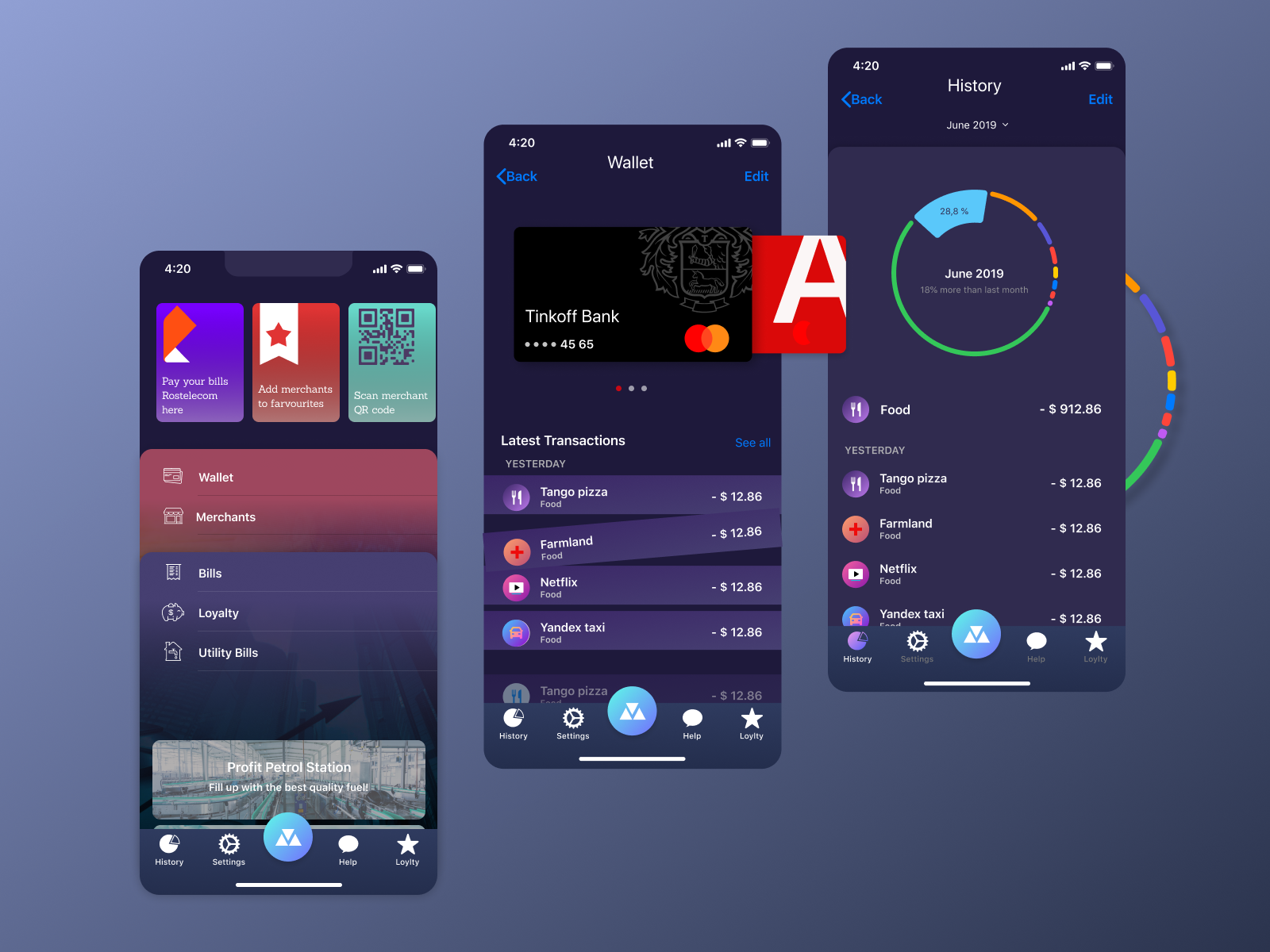 Payment Application By On Dribbble payment-application-by-on-dribbble