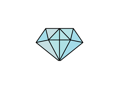 Abandoned Diamond animation branding design diamond flat graphic design illustration logo minimal product vector