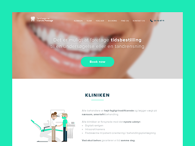 Dentistry Website Concept care dentist dentistry heart illustration medicine responsive tooth ui ux website
