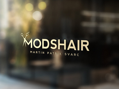 Modshair branding design icon illustrator logo minimal