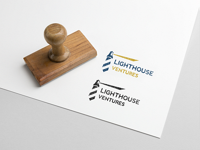 Lighthouse Ventures branding design logo modern design modern logo vector