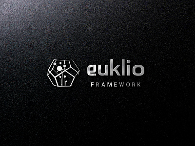 Euklio Framework branding design graphic design icon logo logo design modern logo vector