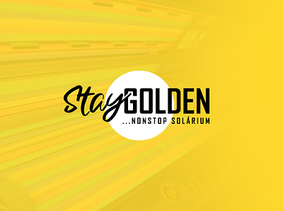 StayGolden branding design icon logo logodesign logotype modern design typography vector