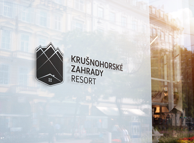 Krusnohorske Zahrady branding design graphic design logo minimal vector