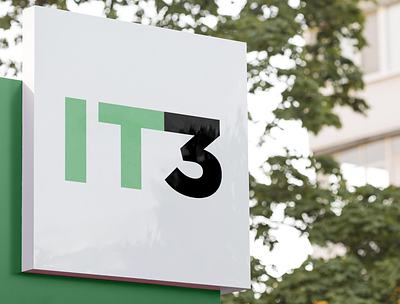 IT3 branding design graphic design logo minimal vector