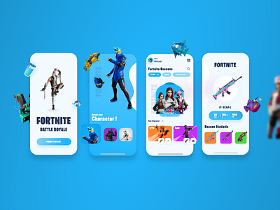 Fortnite Mobile App Design By Waladi Widarno On Dribbble