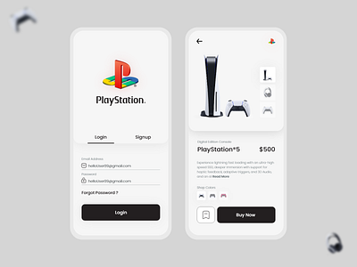 Playstation App Concept