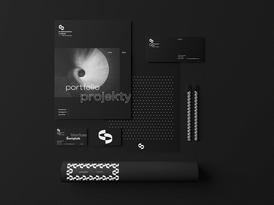 PIN — Visual identity black brand brutalism design graphic design identity key visual logo stationery