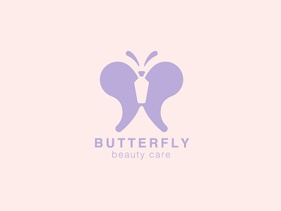 Butterfly beauty care logo beauty beauty care beauty care logo butterfly butterfly logo logo perfume perfume logo