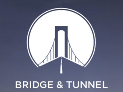 Bridge & Tunnel bridge logo tunnel