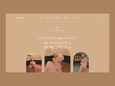 Оnline store | First screen accessories beauty branding concept design landing page minimal modern online store typography ui ux web web design webdesign website