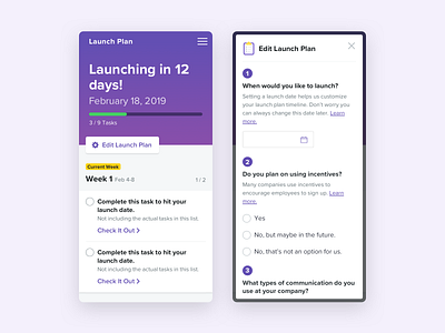 Launch Plan To Do List - Mobile