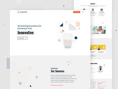 Innovify Website UI/UX design