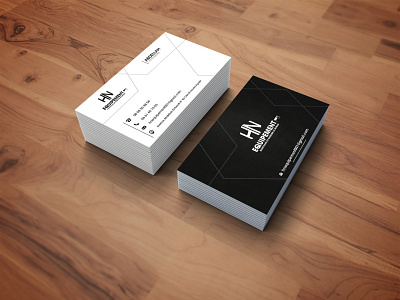 carte visite branding design