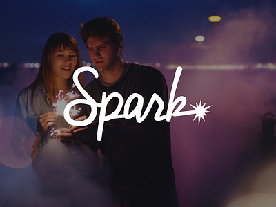 Spark App Logo android app branding design hq ios logo love romance spark website