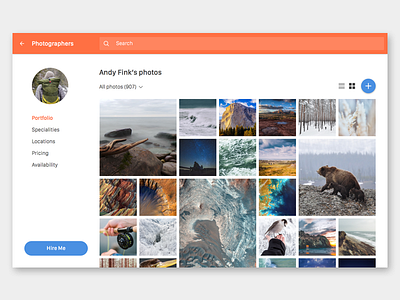 Daily UI #006 User Profile design material material design photo photography profile ui user ux web