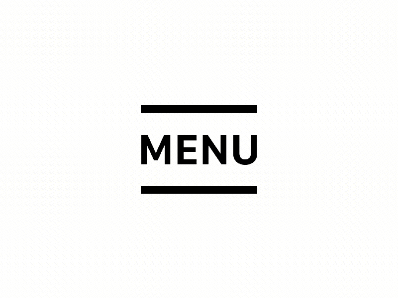 Simple Menu to Close Animation animate animation close design hamburger menu mobile ui ux web