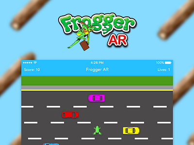 Frogger Ar - Terrible App Idea #3 android app ar augmented reality design frogger game interface ios ui ux