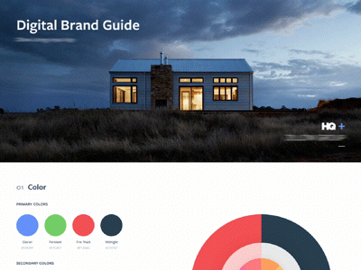 Digital Brand Guide brand color elements field form guide iconography icons modal style ui ux