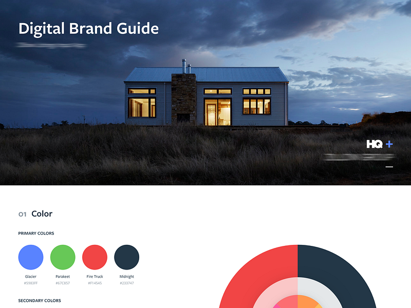 Digital Brand Guide by Jeffrey Smith for HQ on Dribbble
