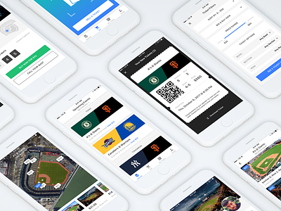 Ticket App Updates app design ecommerce event ios mobile mockup purchase sport ticket ui ux