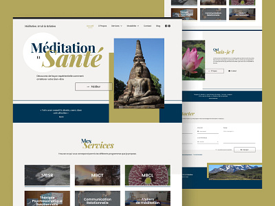 Relaxation/Meditation Website