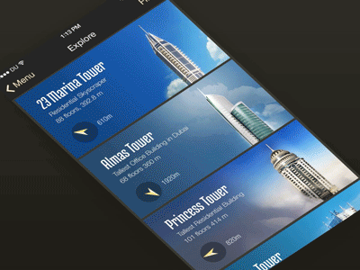 App for tourists in Dubai