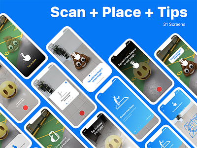 Place UI Kit - Scan + Place + Tips