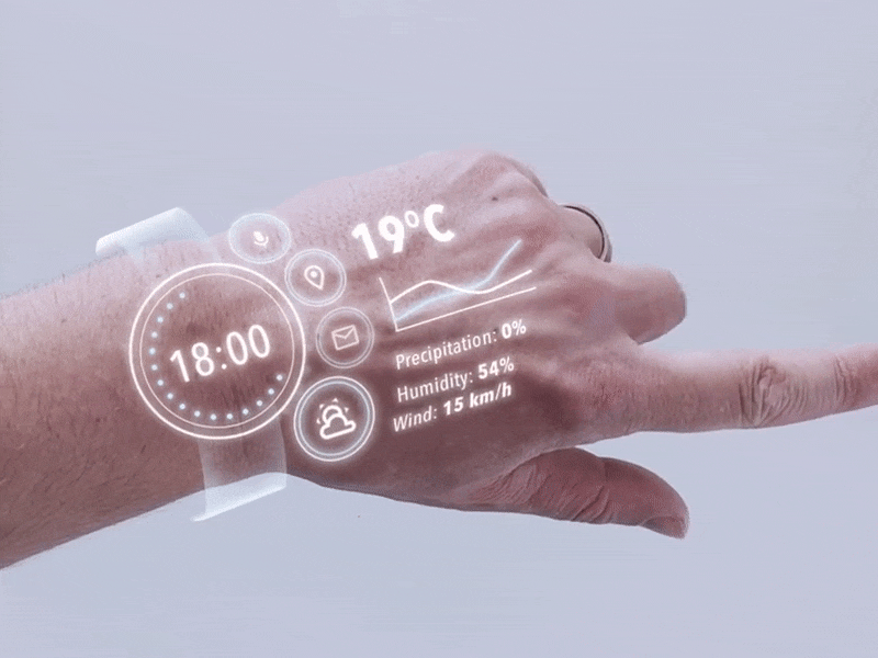 Month of Rebounds / Day 11 / AR Watch vr ar ux reality xr mr ux augmented watch ar