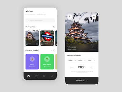 Travel App Concept