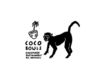 Coco Bowls brand design brand identity branding freelance hand drawn logo logodesign minimal typography vector