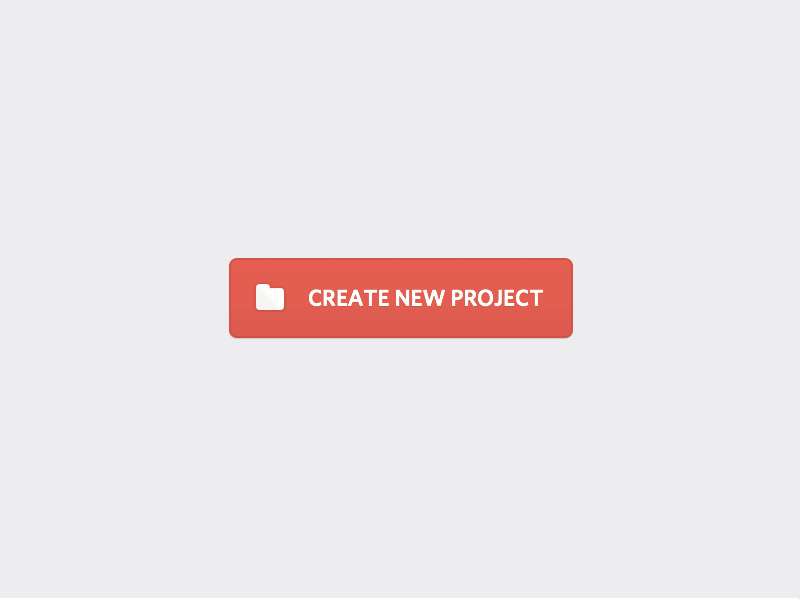 Create New Project animation button folder form framerjs input interface ui