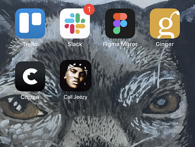 Call Jeezy App Icon iphone rap ux uxdesign young jeezy young jeezy mobile app