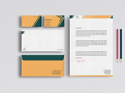 Brand Identity branding branding design business card businesscard corporate design graphic illustration letterhead minimal modern stationery design