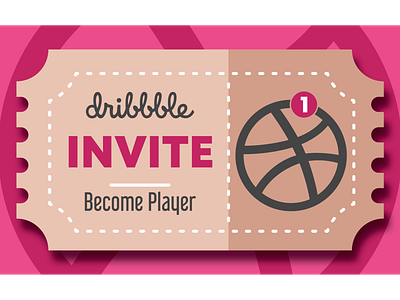 Dribbble Invite design graphic graphicdesign graphicdesigner