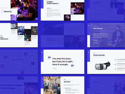 Pro Presentation - Smooth Animated Template blue business template design design layout free free presentation pitch deck powerpoint powerpoint design presentation presentation design presentation template ui